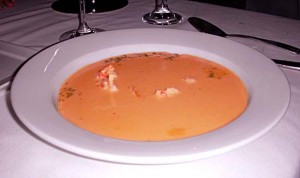 Maine Lobster Bisque with Shrimp